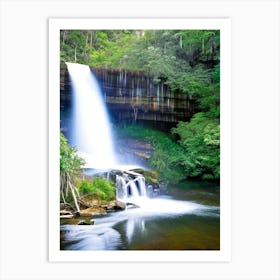 Cooinda Falls, Australia Majestic, Beautiful & Classic (2) Art Print