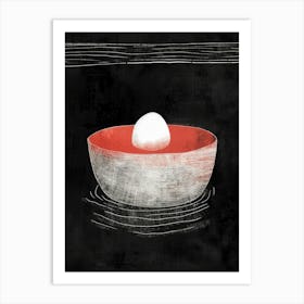 Bowl Of Eggs Art Print