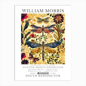 William Morris Exhibition Insects Series 31 Art Print