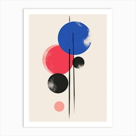 Abstract Circles 54 Art Print