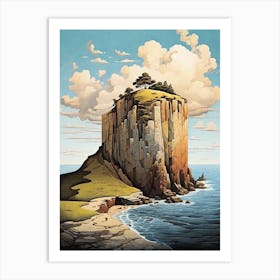 Cliffs Of California Art Print