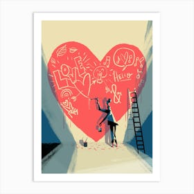 Fill Up Your Heart Art Print