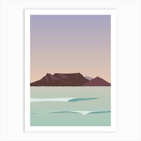 Table Mountain, Cape Town, South Africa Art Print