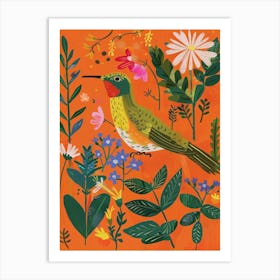 Spring Birds Hummingbird 2 Art Print