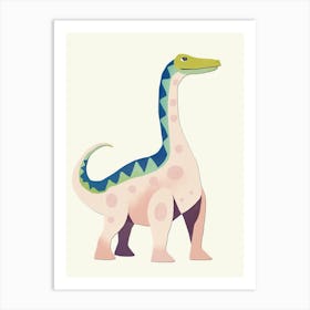 Nursery Dinosaur Art Omeisaurus Art Print