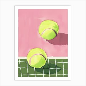 Tennis Balls Canvas Print Art Print