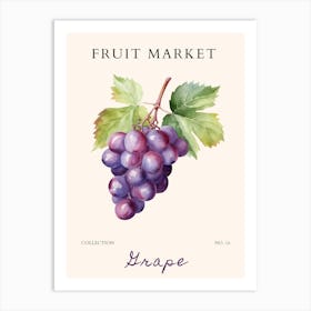 Grapes Art Print