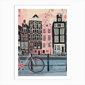 Amsterdam city 1 Art Print