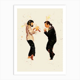 pulp fiction Art Print