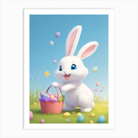 Easter Bunny 1 Art Print