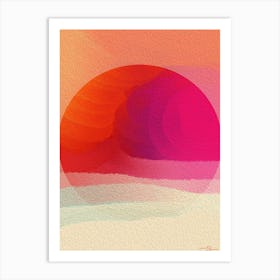Sun, Abstract Art Print