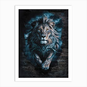 Lion Wall Art Art Print