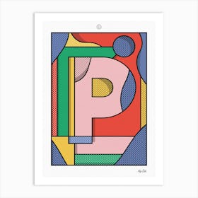 The Letter P Art Print