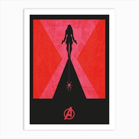 Black Widow Film Poster Art Print