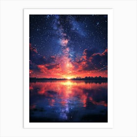 Milky Way 61 Art Print