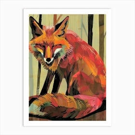 Red Fox 12 Art Print