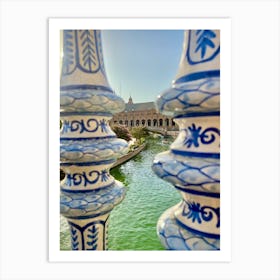 Azulejos, Spain Art Print