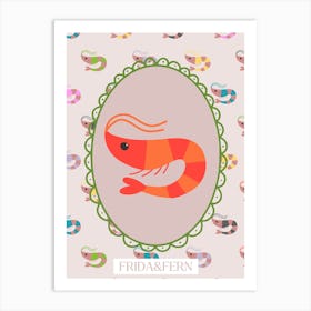 Little Shrimp Art Print