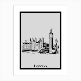 London Big Ben Art Print