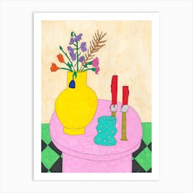 The Yellow Vase Art Print