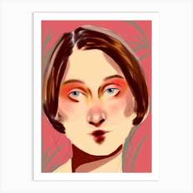 Portrait Of A Woman 1 Art Print