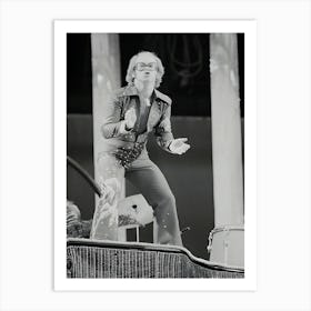 Elton John At Midsummer Music Vintage Art Print