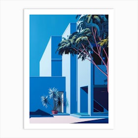 'Blue House' Art Print