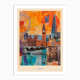 Kitsch London Poster 1 Art Print