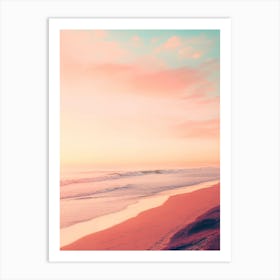 California Dreaming - Pastel Horizon Art Print