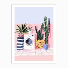 Cactus Illustration 1 Art Print