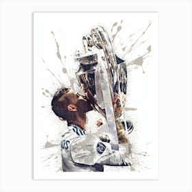 Sergio Ramos Real Madrid Art Print