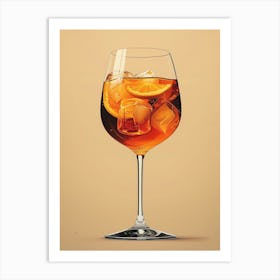 Aperol Spritz Art Print 354 Art Print