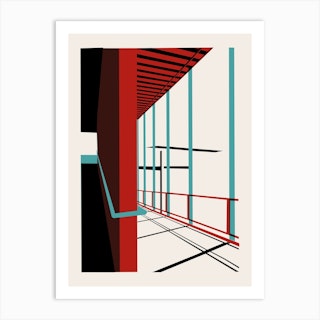 Abstract Architecture 5 Art Print