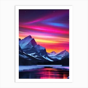 Aurora Borealis 120 Art Print