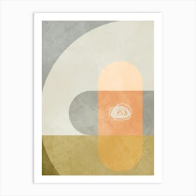 Abstract Geometric Painting Art Print