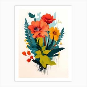 Flowers In A Vase 75 Art Print