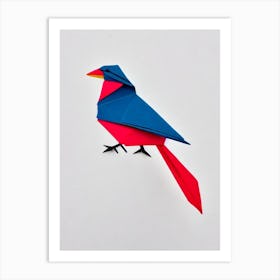 Chimney Swift Origami Bird Art Print