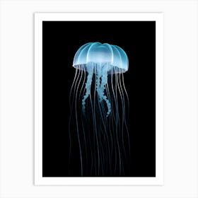 Turritopsis Dohrnii Importal Jellyfish Simple 3 Art Print