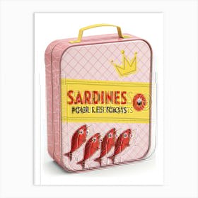 Sardines Pour Les Toasts 2 Art Print