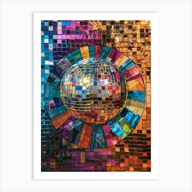 Disco Ball 1 Art Print