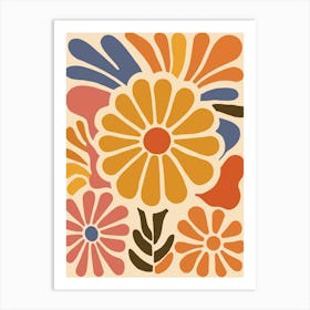 Mexican Floral Art Print