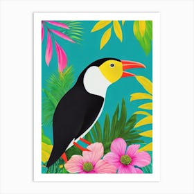 Penguin Tropical bird Art Print