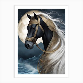 Aphrodite'S Horse Art Print