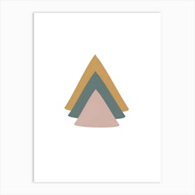 Triangles Art Print