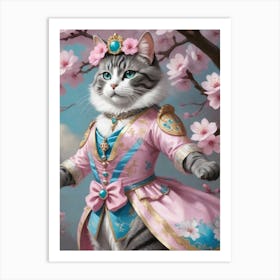 Sassy Cat Art Print