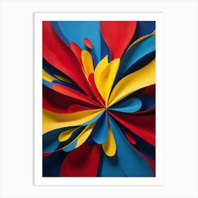 Paper Flower Art Print