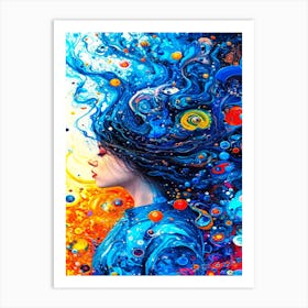 Wonder Zone - Abstract Thought Art Print