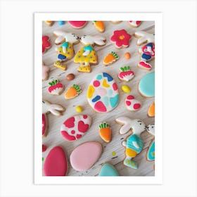 Easter Cookies 7 Art Print