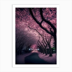 Cherry Blossoms Art Print