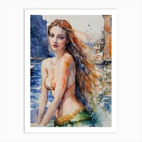 Mermaid 13 Art Print